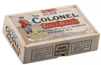 Original box for The Click Meshed Marking Colonel Golf Balls
