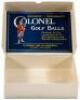 Original box for The Click Meshed Marking Colonel Golf Balls - 2