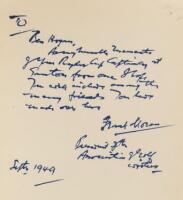 Golfers' Gallery - inscribed from the author to Ben Hogan