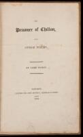 Two first editions by Lord Byron