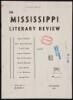 The Mississippi Literary Review. Volume I, Number 1 - first and only issue