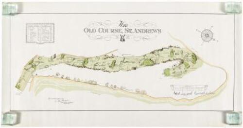 The Old Course, St. Andrews, Surveyed & Depicted by A. Mackenzie, Golf Course Architect, March 1924