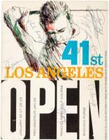 41st Los Angeles Open. Golf's Golden Tournament [Official Program] - signed by seven golfers