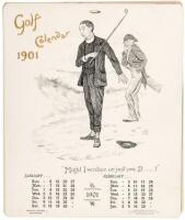 Golf Calendar 1901