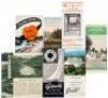 Seven travel brochures for golf destinations in New Hampshire, New York, Pennsylvania and Connecticut