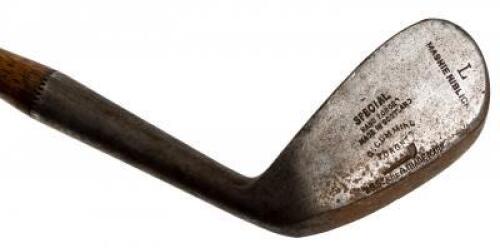 Mashie Niblick with pipe cleek mark