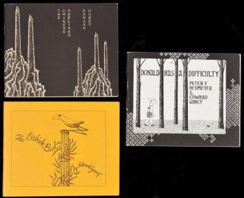 Three Books From the Fantod Press: The Chinese Obelisks; The Osbick Bird; Donald has a Difficulty