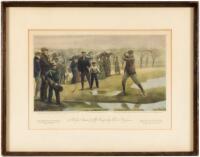 The First Amateur Golf Championship in America - color print