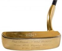 Tom Morris 7 Club Tourney putter, engraved with Green Hills Country Club emblem, issued to Robert A. Weisgerber