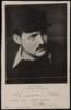Inscribed portrait of Ernest Hemingway
