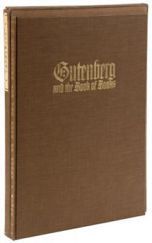 Gutenberg and the Book of Books with Bibliographical Notes, Reproductions of Specimen Pages and a Listing of Known Copies