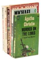 Lot of six paperback golf mystery novels