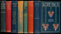 Seven volumes by Jack London