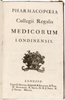 Pharmacopoeis Collegii Regalis Medicorum Londinensis