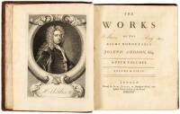 The Works of the Right Honourable Joseph Addison, Esq. - With a Manuscript Document, signed by Addison