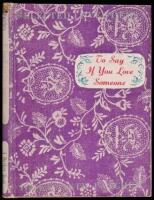 To Say If You Love Someone