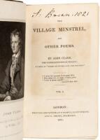 The Village Minstrel, and Other Poems. Volumes 1 & 2. [and] Poems Descriptive of Rural Life and Scenery.