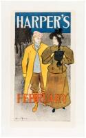 Harper's February - 1896 poster by Edward Penfield