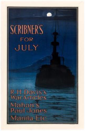 Scribner's for July - color poster c.1898