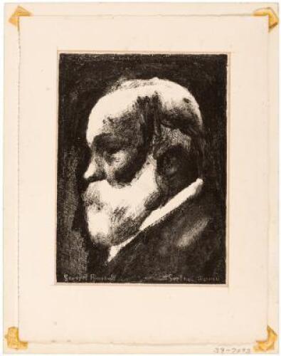 Georges Rouault - lithograph portrait