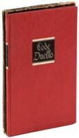 Code Duello. Letters Concerning the Prentiss-Tucker Duel of 1842