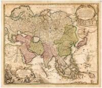 Asiae Recentissima Delineatio, qua Status et Imperia Totius Orientis Unacum Orientalibus Indiis Exhibentur