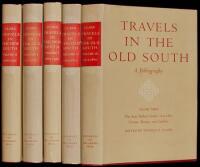 Travels in the Old South [and] Travels in the New South: A Bibliography - 5 volumes