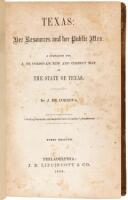 Texas: Her Resources and Her Public Men