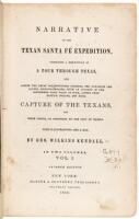 Narrative of the Texan Santa Fe Expedition, comprising a Description of a Tour through Texas, and across the Great Southwestern Prairies, the Camanche and Caygua Hunting-grounds, with an Account of the Sufferings from Want of Food, Losses from Hostile Ind