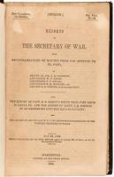 Reports of the Secretary of War, with Reconnaissances of Routes from San Antonio to El Paso... Also, the Report of Capt. R.B. Marcy's Route from Fort Smith to Santa Fe; and the Report of Lieutenant W.J.C. Whiting's Reconnaissances of the Western Frontier 
