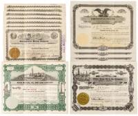 Lot of twenty-eight Nevada mining or energy company stock certificates