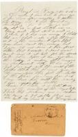 Autograph Letter Signed - 1850 &ldquo;Rough and Ready&rdquo; Miner on future Supreme Court Justice Stephen Field