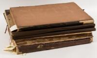 Approx. 5 large folio volumes of facsimiles of religious texts, tables. etc.