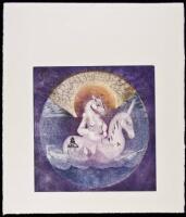 "The Reader of Hearts" - portfolio of twelve etchings from a limited edition