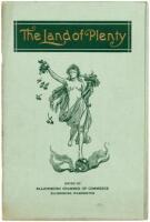 The Land of Plenty. Issued by Ellensburg Chamber of Commerce, Ellensburg, Washington (wrapper title)
