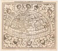Ptolemeisch General Tafel die halbe kugel der Welt begreiffende