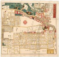 Toto Komagome Atari Ezu (Picture of the Port of Tokyo, Komagone district)