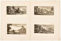 Twelve engraved views by Gabrielle Perelle