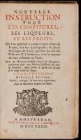 Nouvelle Instruction pour les Confitures, les Liqueurs, et les Fruits