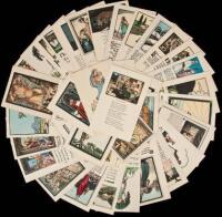 Collection of 54 Cuala Press Greeting Cards