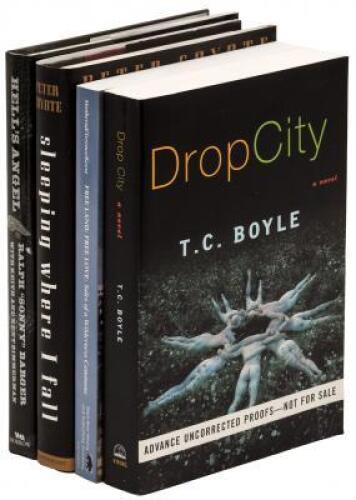 Four signed novels or biographies of Counterculture life