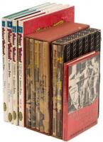 Twelve volumes of Prince Valiant stories, each signed by Harold Foster