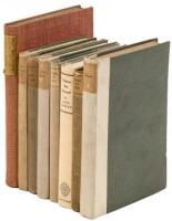 Eight volumes of writings by Jane Austen