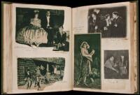 Scrapbook of clippings of Hollywood stars and starlets from the early 1920s