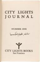 City Lights Journal - Numbers One to Four, all signed by editor Lawrence Ferlinghetti