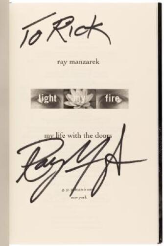 Light My Fire: My Life with the Doors - signed by the author