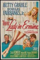 That Lady in Ermine - vintage movie poster