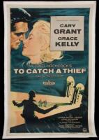 To Catch a Thief - vintage movie poster for the Alfred Hitchcock mystery