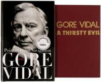 Two works by Gore Vidal - one signed