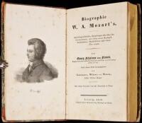 Biographie W.A. Mozart's., Nach Originalbriefen, Sammlungen alles &uuml;ber ihn Geschriebenen, mit vielen neuen Beylagen, Steindr&uuml;cken, Musikbl&auml;ttern und einem Fac-simile